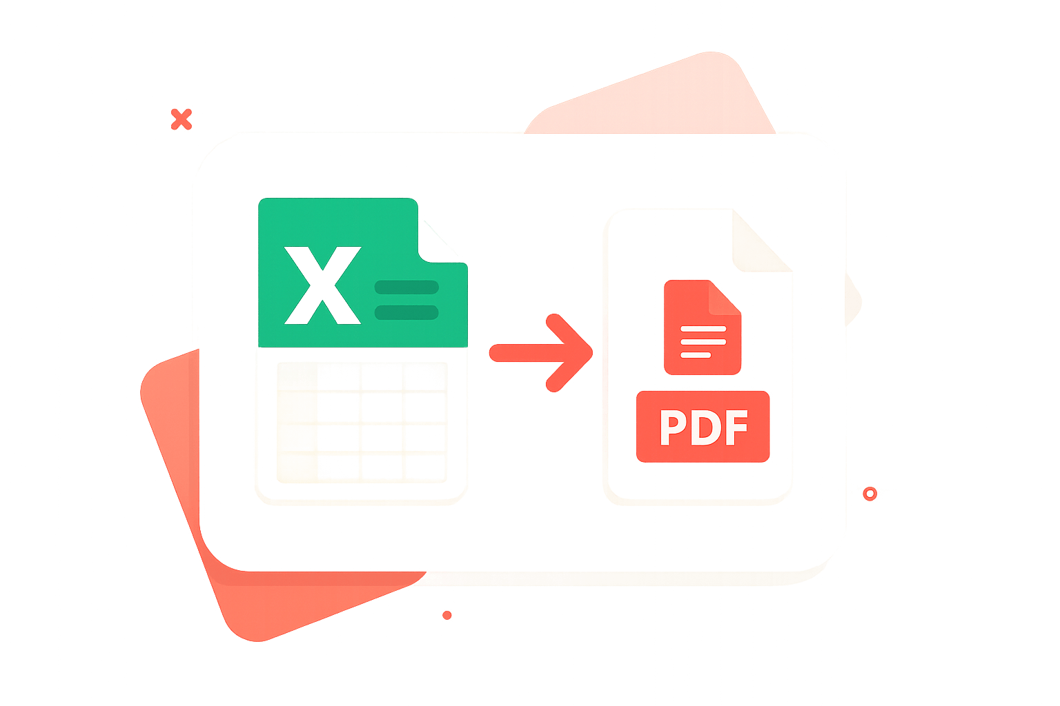 excel to pdf